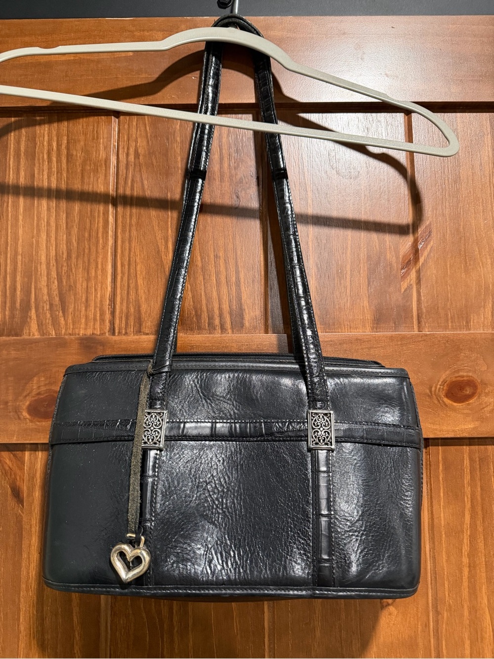 Brighton vintage black leather purse y2k